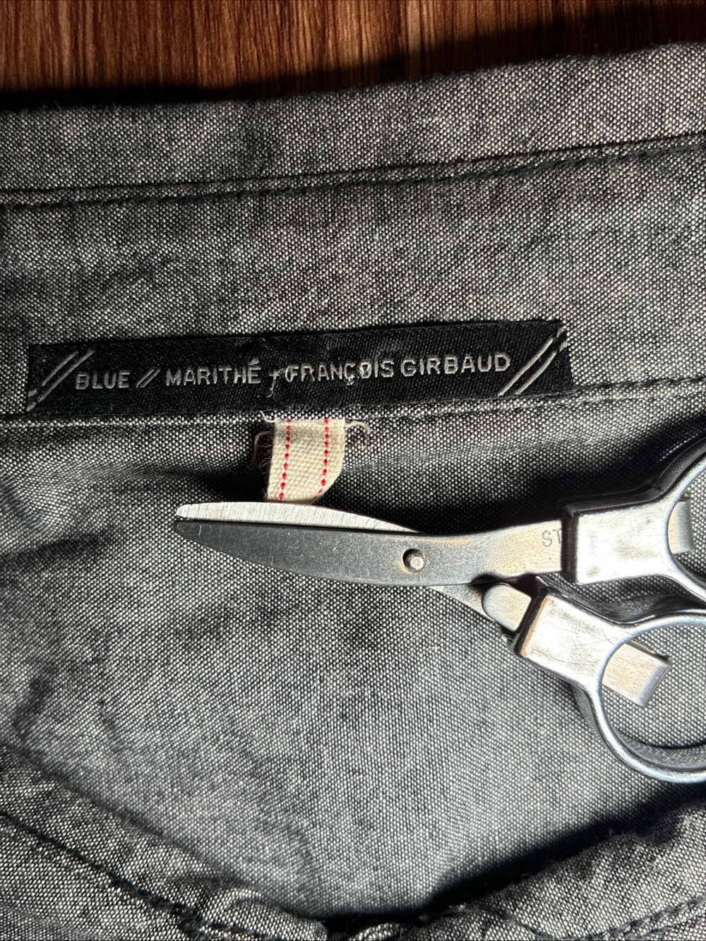 Marithe Francois Girbaud Shirt Mens 4XL Gray Long Sleeve Button Up - Picture 3 of 5